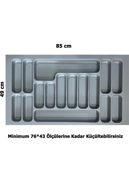 85*49 Çekmece Içi Kepçelik ve 85*49 Kaşıklık Ikili Set