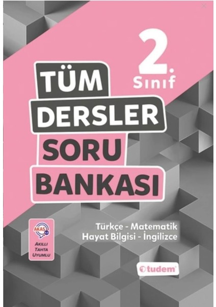 Tudem Yayınları 2. Sınıf Tüm Dersler Soru Bankası Tudem Yayınları Ilkokul (Bolnot'a Özel Güncel Içeriğe Sahiptir)