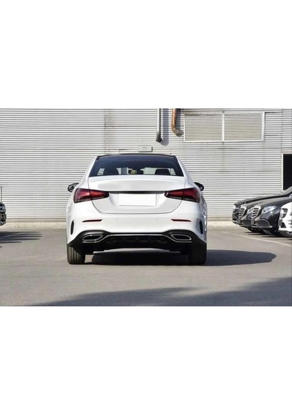 Mercedes W177 Sedan A Serisi Için Uyumlu Amg Set Ön Arka Tampon Diamond Panjur Marşpiyel Egzozlar fırsatları
