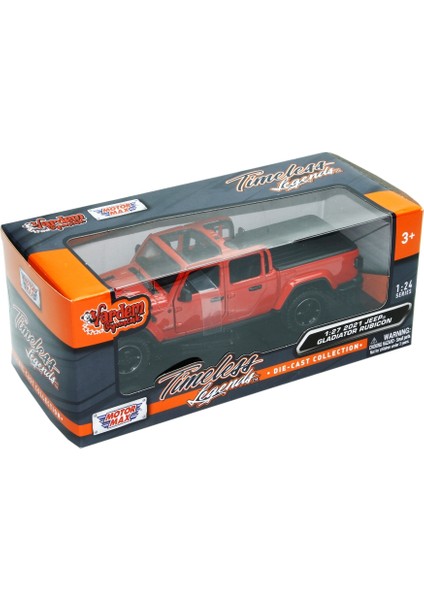 MM-79370 Jeep Gladitör Rubicon 2021 Model 1:24 modelleri