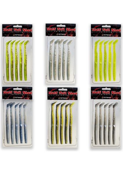 Wolf Tail Shad 12,5cm Silikon Yem fiyatları