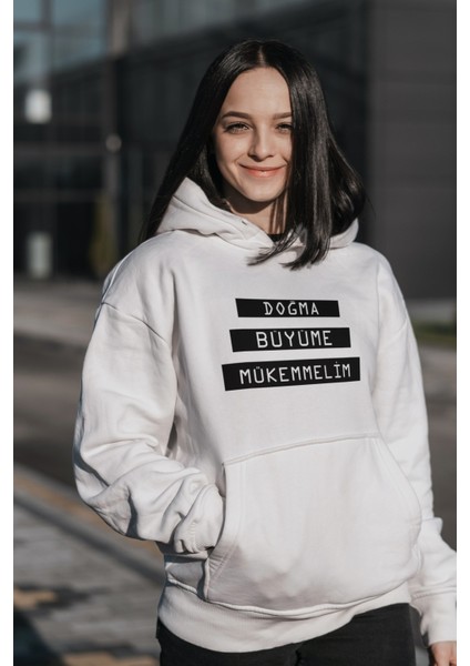 Özel Yazılı Kapşonlu Sweat