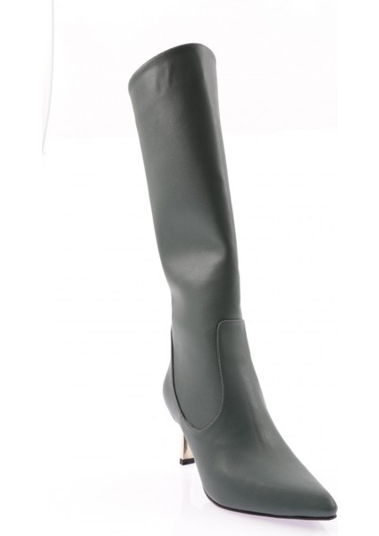 K110-22K Kadin Sivri Burun Ince Topuklu Çizme fiyatları