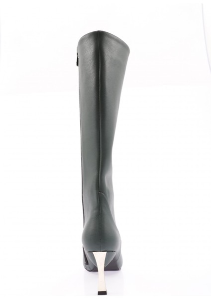 K110-22K Kadin Sivri Burun Ince Topuklu Çizme fırsatları