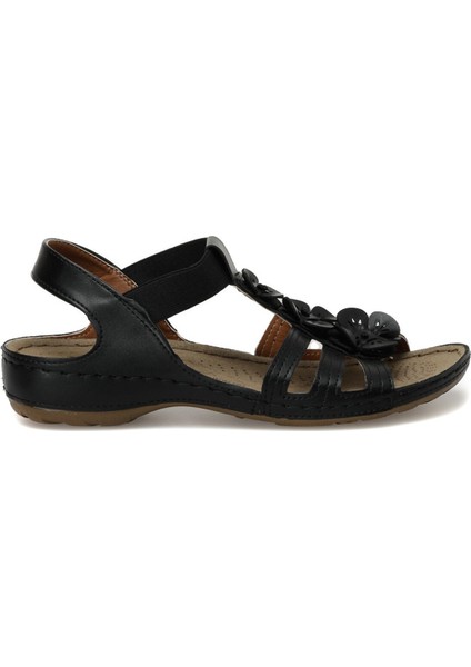 157362.Z3FX Siyah Kadın Comfort Sandalet