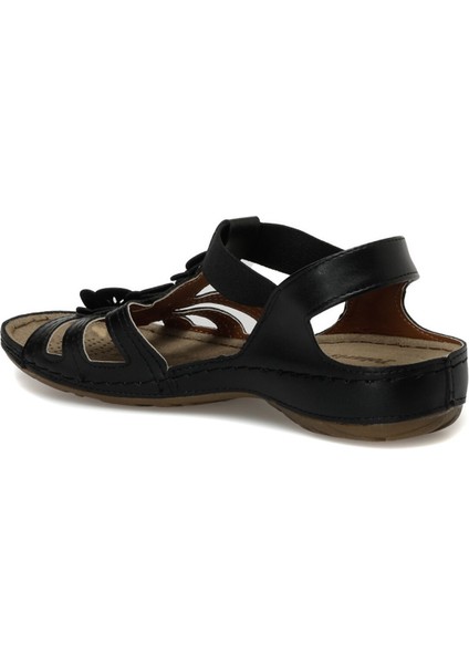 157362.Z3FX Siyah Kadın Comfort Sandalet
