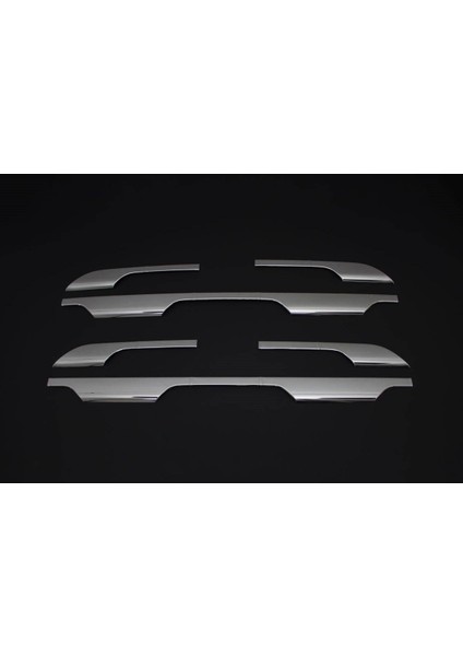 Dacia Duster Suv Yan Marşbiel Üstü Çıta 6 Parça Paslanmaz Çelik 2018 >