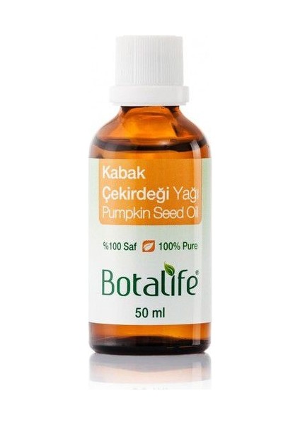 %100 Saf Kabak Çekirdeği Yağı Soğuk Pres (Cucurbita Pepo) 50 ml