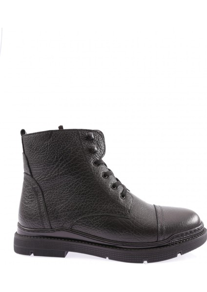 2509-1 Erkek Bağcikli Fermuarli Sneakers Bot