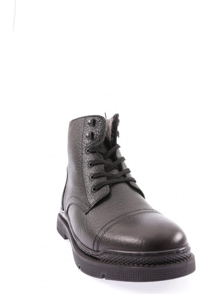 2509-1 Erkek Bağcikli Fermuarli Sneakers Bot