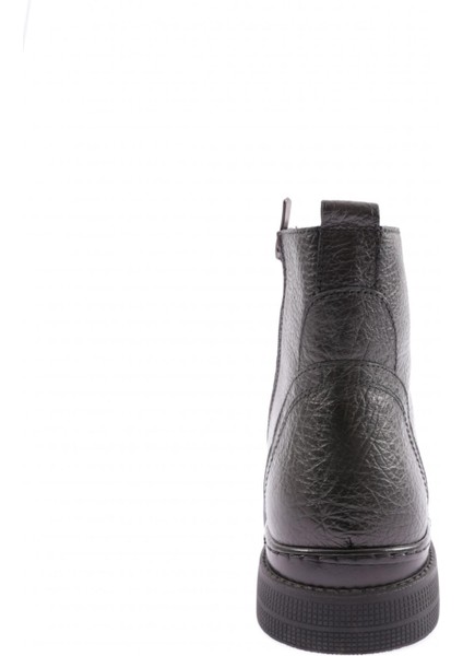 2509-1 Erkek Bağcikli Fermuarli Sneakers Bot
