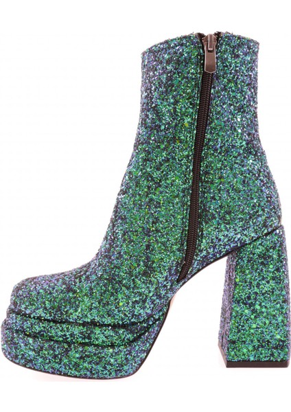 2097 Yuvarklak Burun Kadin Lita Topuklu Bot modelleri