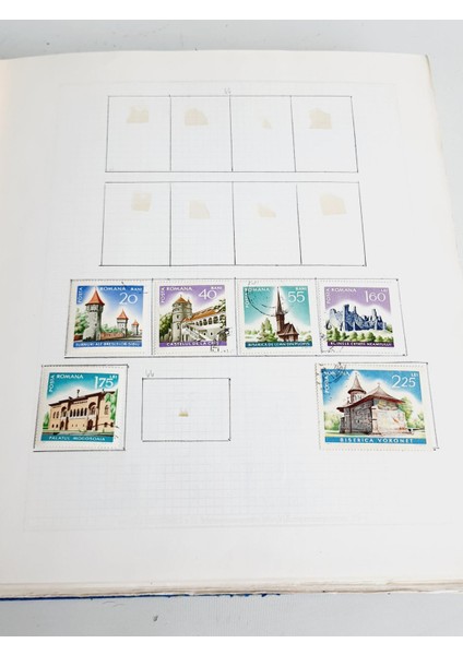 Romanya Pul Koleksiyonu Albümü 1570 Adet - Yabancı Pul 055