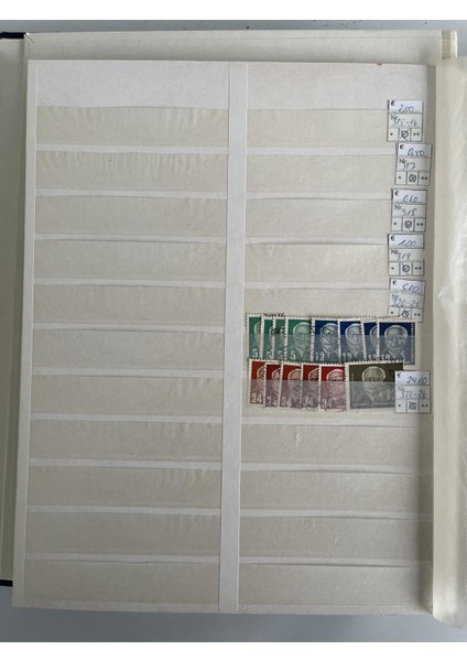 Almanya Avusturya Pul Koleksiyonu Albümü 3850 Adet - Yabancı Pul 069