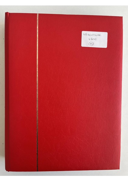 Almanya Pul Koleksiyonu Albümü 600 Adet - Yabancı Pul 049