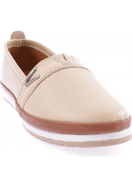 805-D-22Y Kadin Düz Yan V Toka Comfort Ayakkabi modelleri