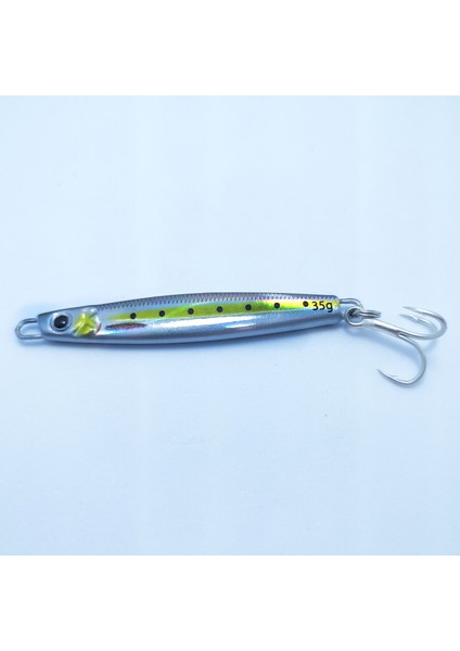 35 gr Kurşun Balık Jig - Ince Uzun Kurşun Jig Ile Balık Avı