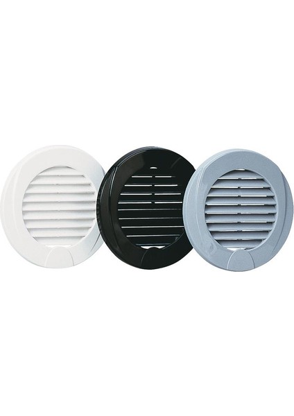 Ventilation Shaft Grilles Cover, Ø76MM, Black