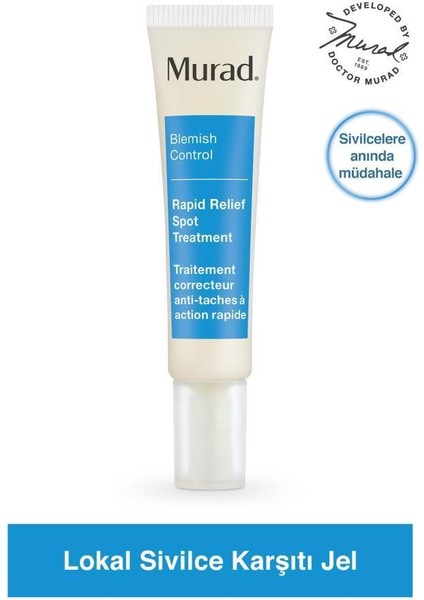 Sebum Control Gel Rapid Relief Spot Treatment 15 ml