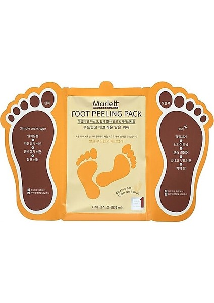 Profosyonel Ayak Maskesi Food Peeling Patch 35 ml