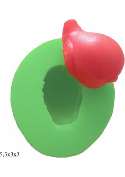 Dekoratif Kenar Şeklinde Silikon Şeker Hamuru Sabun ve Mum Kalıbı