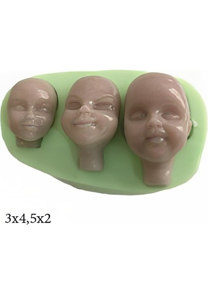 Dekoratif Kenar Şeklinde Silikon Şeker Hamuru Sabun ve Mum Kalıbı