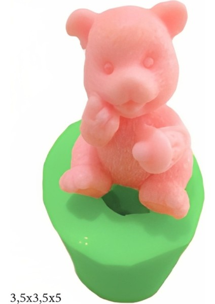 Dekoratif Kenar Şeklinde Silikon Şeker Hamuru Sabun ve Mum Kalıbı