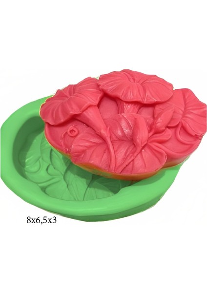 Çiçek Modelleri Silikon Şeker Hamuru Sabun ve Mum Kalıbı