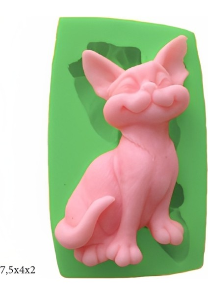 Dekoratif Kenar Şeklinde Silikon Şeker Hamuru Sabun ve Mum Kalıbı