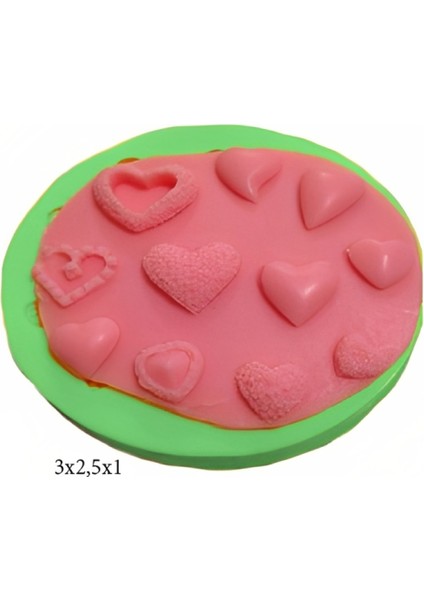 Çiçek Modelleri Silikon Şeker Hamuru Sabun ve Mum Kalıbı