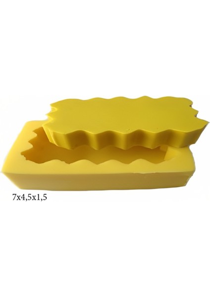 Silikon Şeker Hamuru Sabun ve Mum Kalıbı