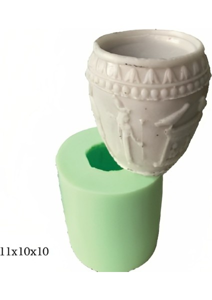 Silikon Şeker Hamuru Sabun ve Mum Kalıbı