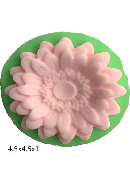 Çiçek Modelleri Silikon Şeker Hamuru Sabun ve Mum Kalıbı