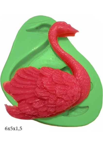 Dekoratif Kenar Şeklinde Silikon Şeker Hamuru Sabun ve Mum Kalıbı