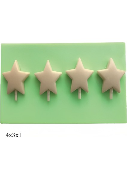 Silikon Şeker Hamuru Sabun ve Mum Kalıbı