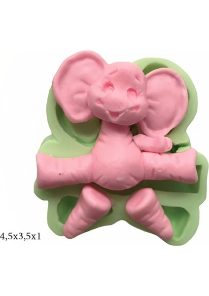 Dekoratif Kenar Şeklinde Silikon Şeker Hamuru Sabun ve Mum Kalıbı