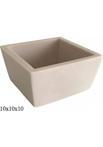 Beton Grubu Silikon Şeker Hamuru Dekor,sabun, Saksı ve Mum Kalıbı