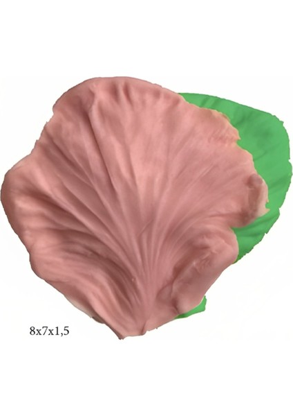 Dekoratif Kenar Şeklinde Silikon Şeker Hamuru Sabun ve Mum Kalıbı