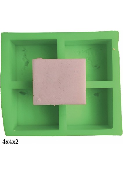 Silikon Şeker Hamuru Sabun ve Mum Kalıbı