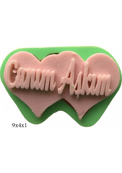 Silikon Şeker Hamuru Sabun ve Mum Kalıbı