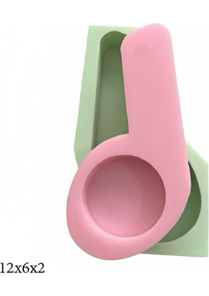 Silikon Şeker Hamuru Sabun ve Mum Kalıbı