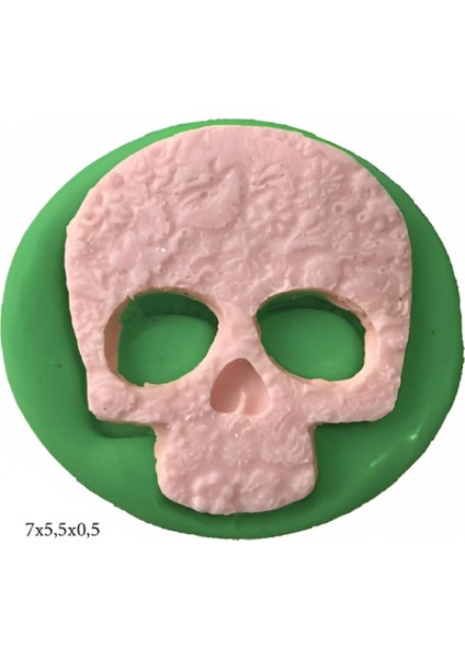 Dekoratif Kenar Şeklinde Silikon Şeker Hamuru Sabun ve Mum Kalıbı