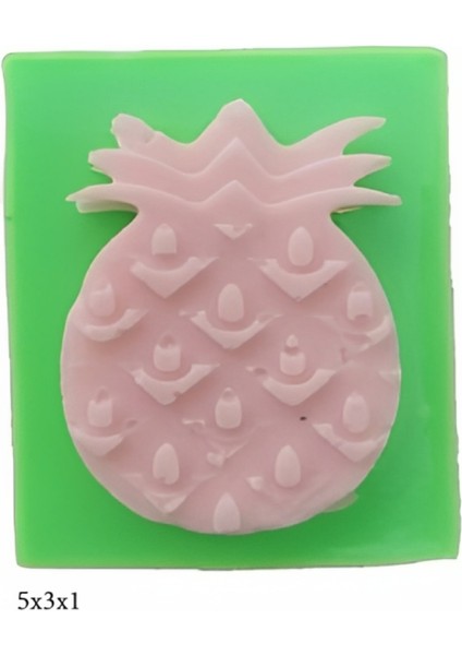 Dekoratif Kenar Şeklinde Silikon Şeker Hamuru Sabun ve Mum Kalıbı