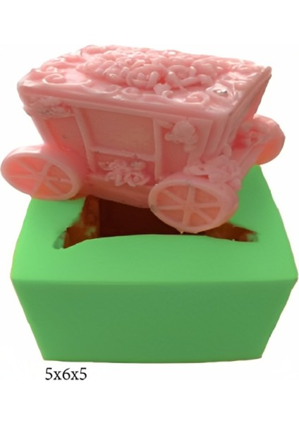 Silikon Şeker Hamuru Sabun ve Mum Kalıbı