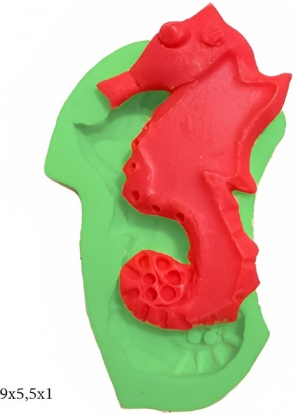 Dekoratif Kenar Şeklinde Silikon Şeker Hamuru Sabun ve Mum Kalıbı