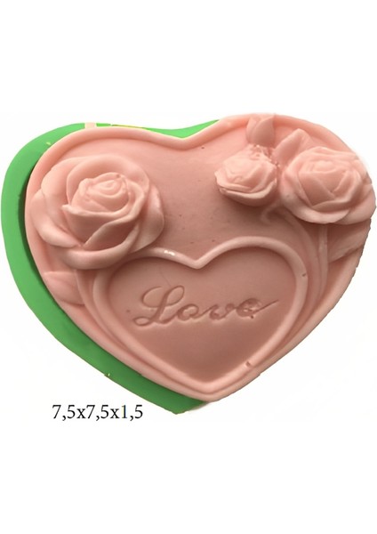 Çiçek Modelleri Silikon Şeker Hamuru Sabun ve Mum Kalıbı