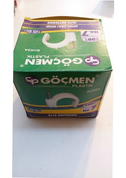 Çivili Kroşe No:7 (100 Adet) fiyatları