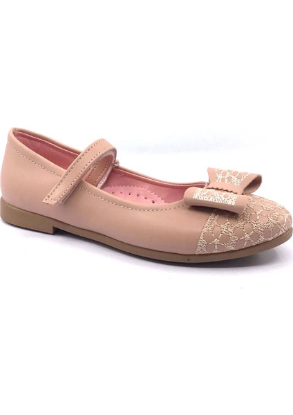 3996 Kız Çocuk Papyon Fiyonk Cırtlı Babet Ayakkabı fiyatları