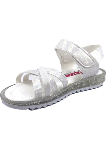 4010 Simli Bantlı Kız Çocuk Bebe Sandalet Ayakkabı modelleri