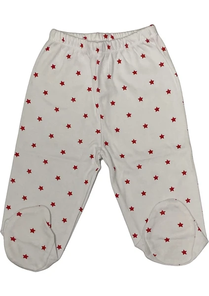 Baby Selen Babyselen Yıldız Figürlü Patikli Pijama Altı